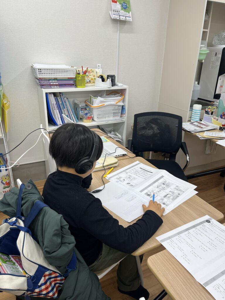 小学生コース授業風景画像